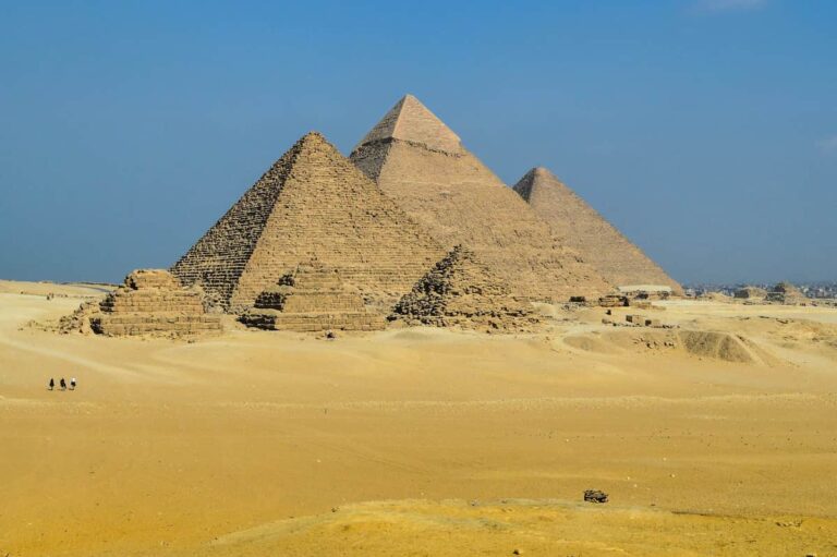 The Giza Pyramids