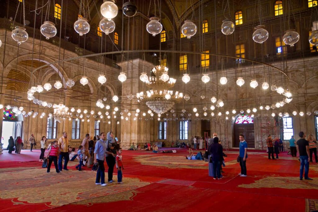 The great Mosque of Muhammad Ali Pash Cairo