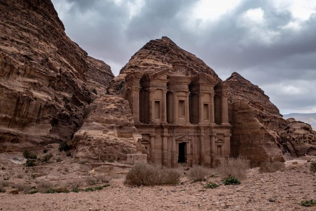 The Monastery - Ad-Deir temple in Petra Jordan