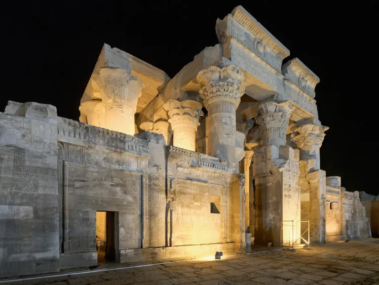 Kom Ombo Temple at night