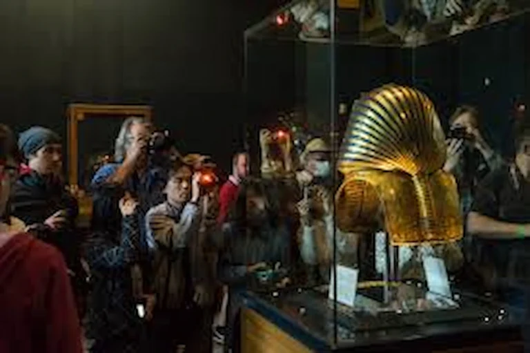 King Tut Mask in the GEM
