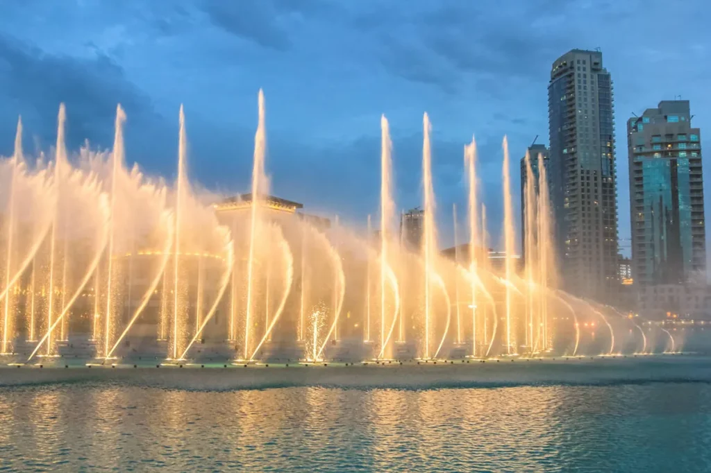 The Dubai Fountain Show