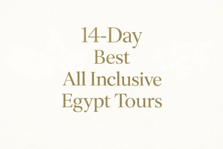 14-Day Best All Inclusive Egypt Tours