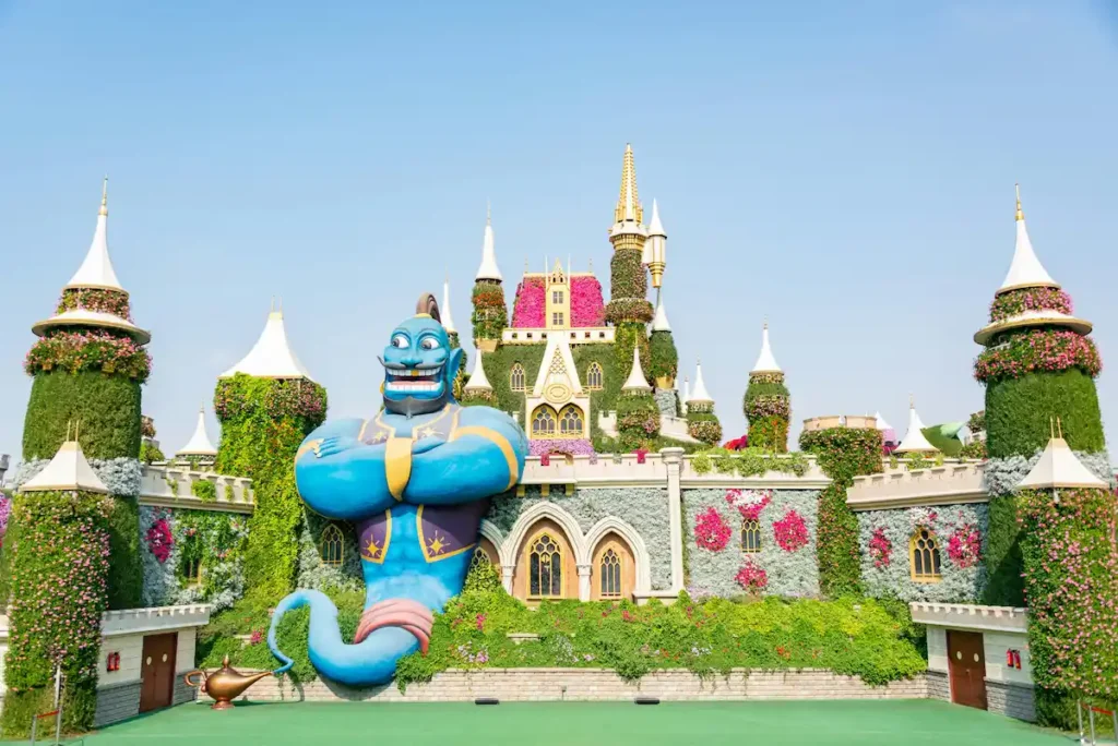 Dubai, United Arab Emirates Genie in Miracle Garden