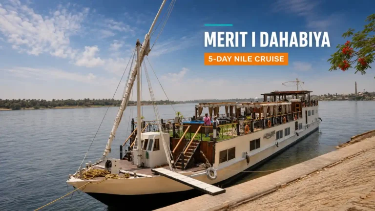 Merit I Dahabiya – 5-Day Nile Cruise