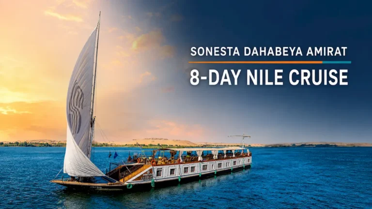 Sonesta Dahabeya Amirat – 8-Day Nile Cruise